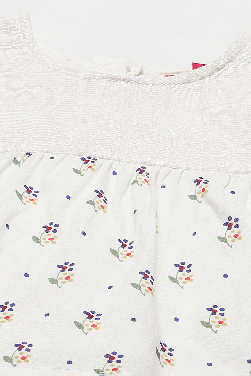 Pink Cotton Straight Printed Kurta Set image number 1