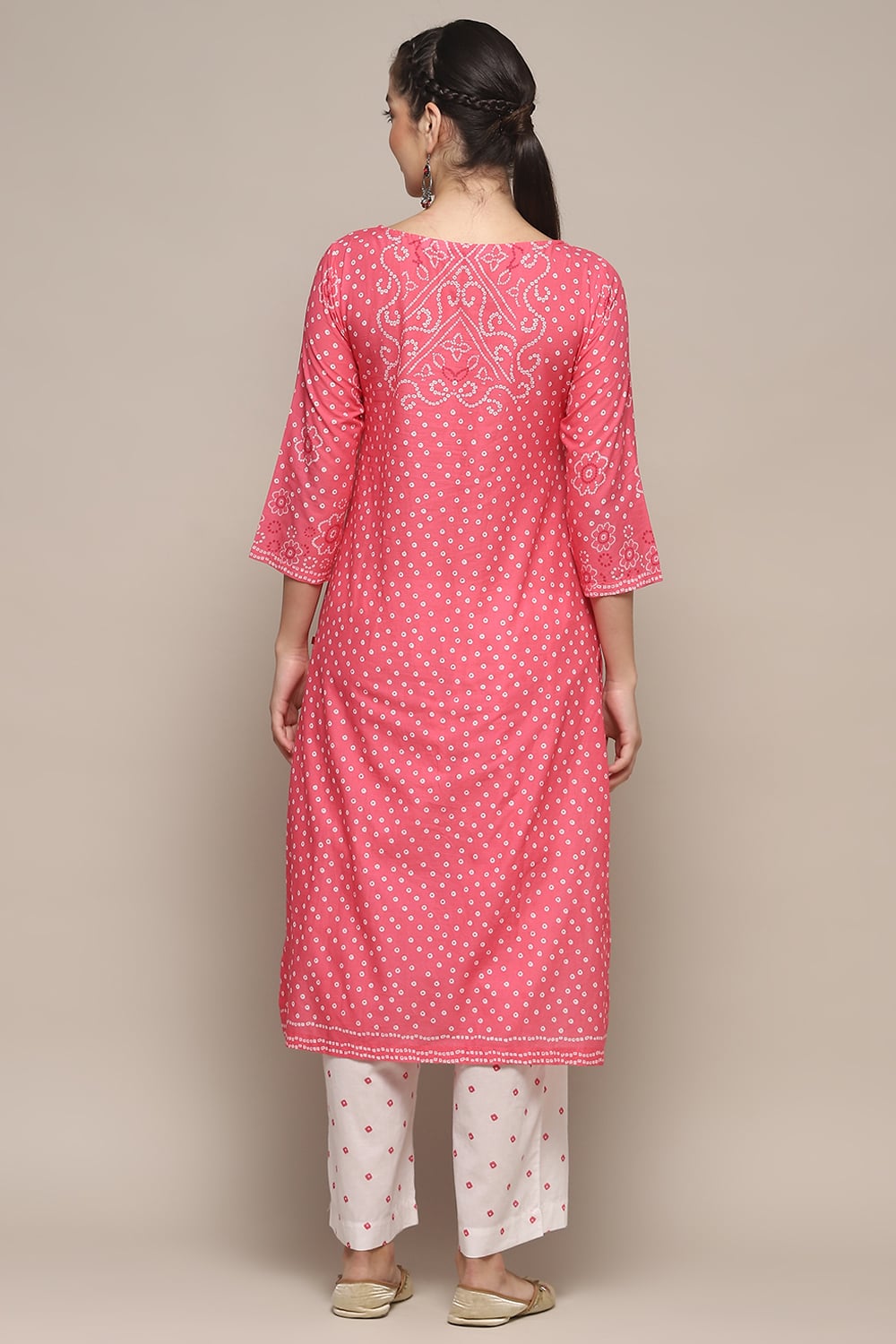 Aqua Blue Voile Straight Kurta Palazzo Suit Set image number 5