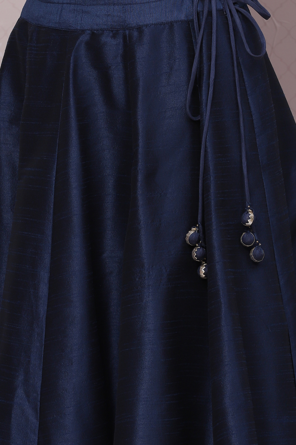 Peacock Flared Art Silk Skirts image number 1