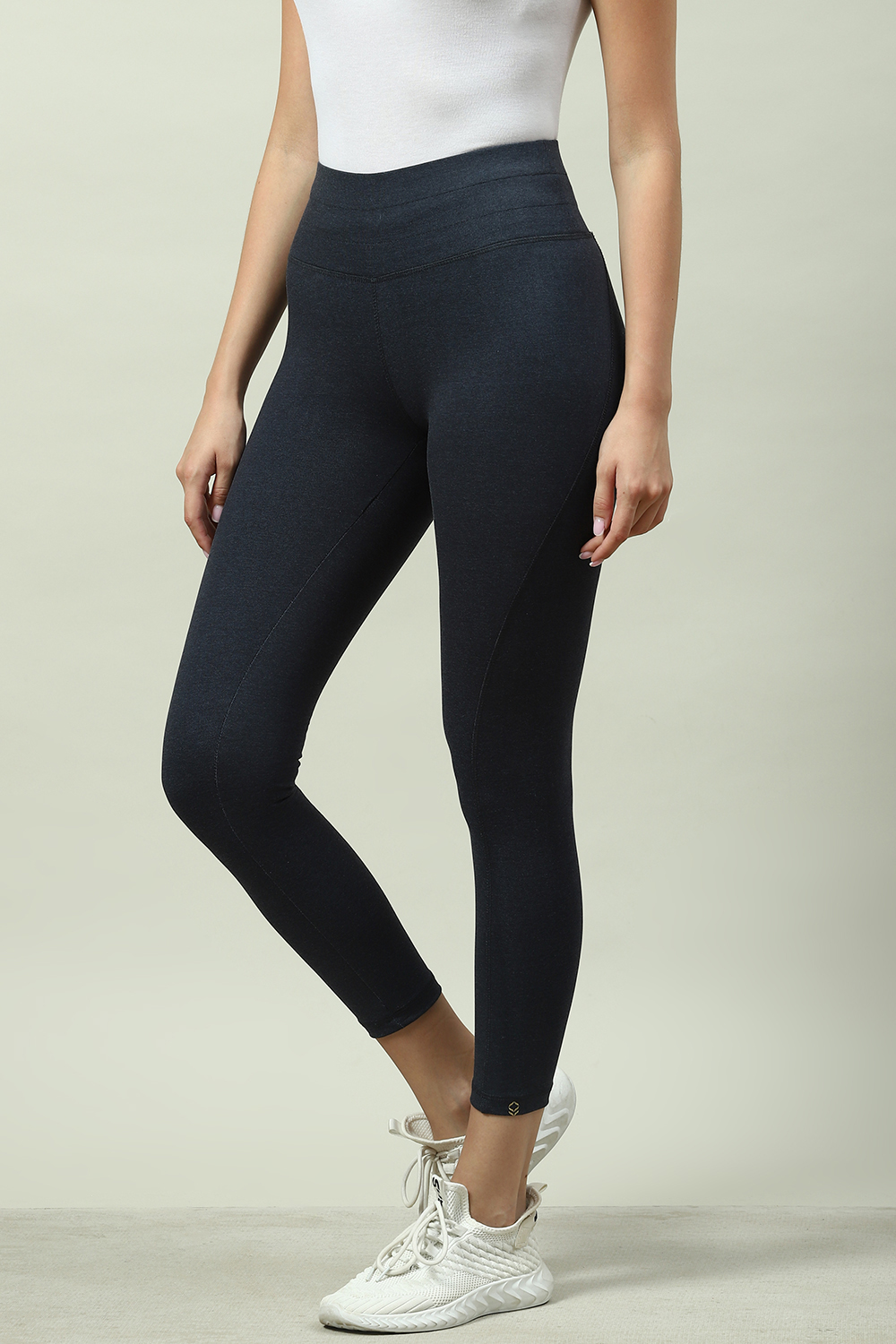 Charcoal Fitted Leggings image number 2