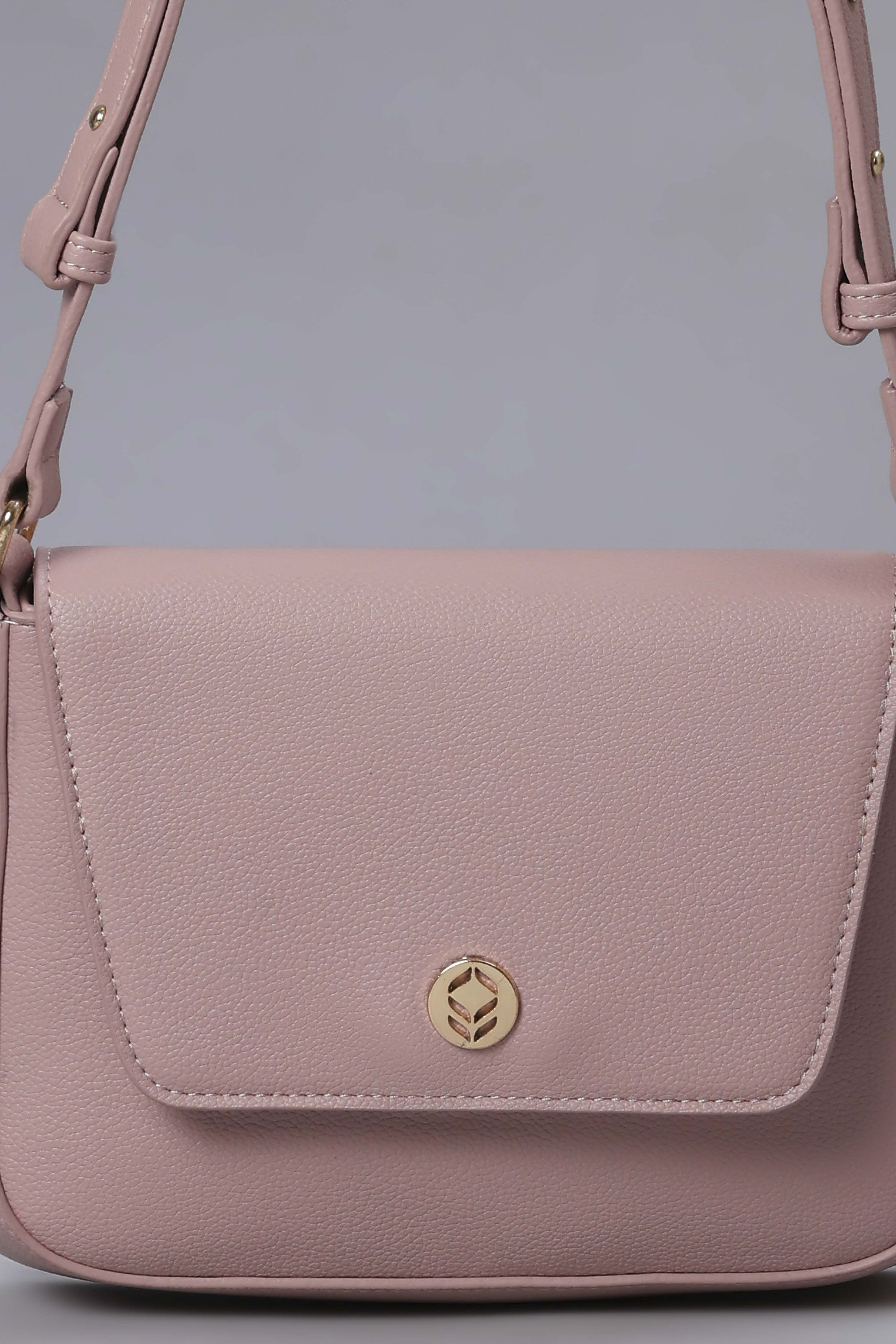 Sand Brown PU Cross Body Bag image number 6