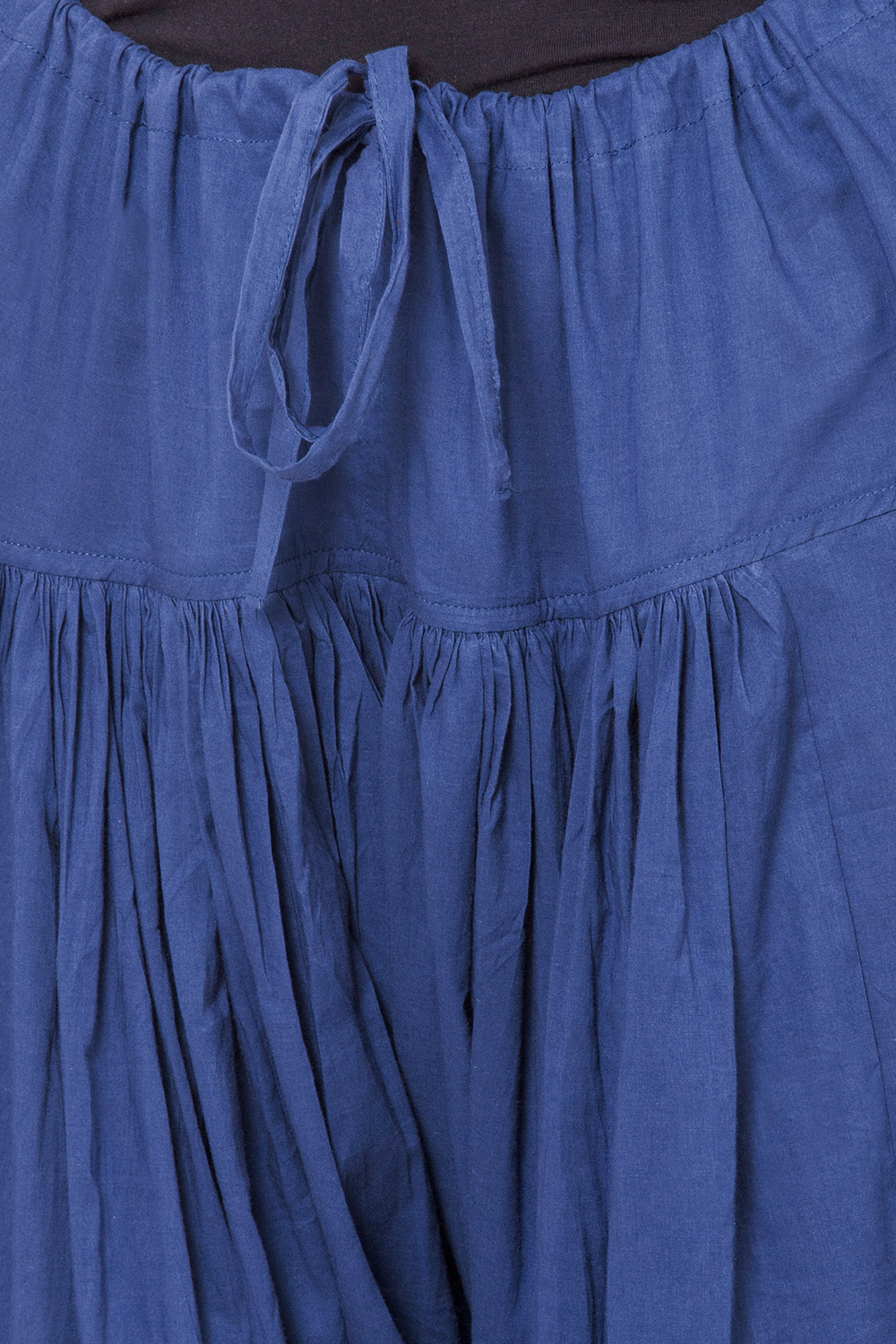 Indigo Cotton Solid Salwar image number 1