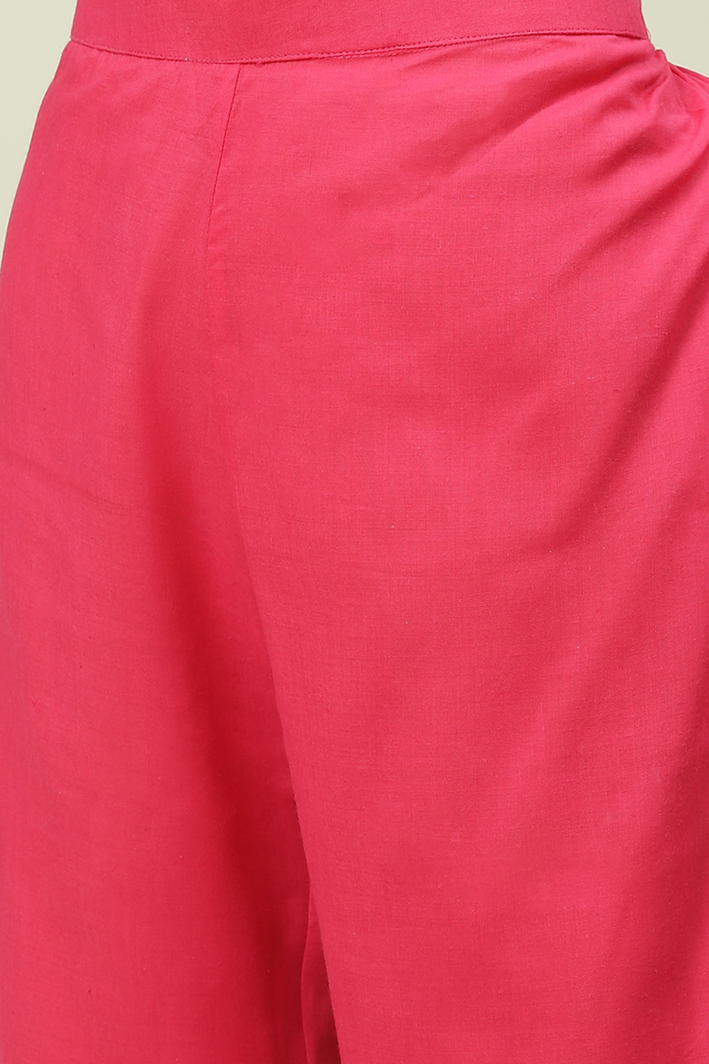 Fuchsia Cotton Digital Print Unstitched Suit Set image number 2