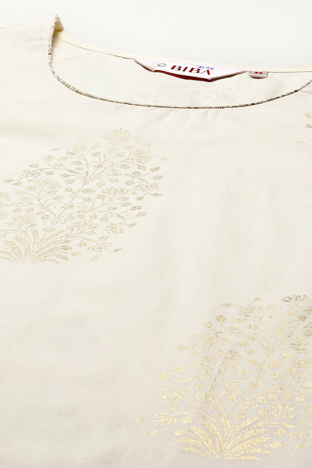 Navy Blue Cotton Straight Printed Kurta Capri Suit Set image number 1