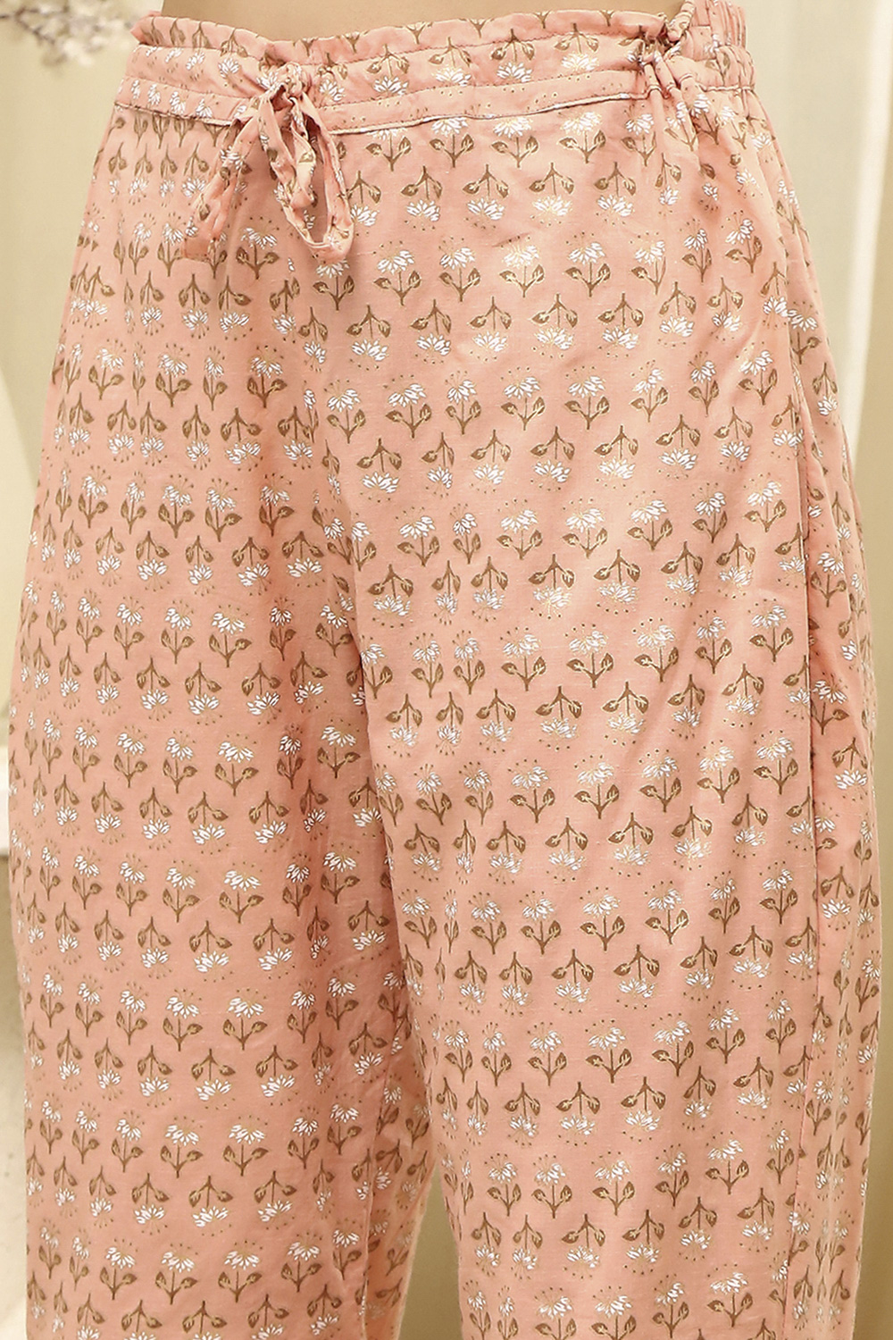 Assorted Cotton Hand Block Print Unstitched Suit Set image number 3