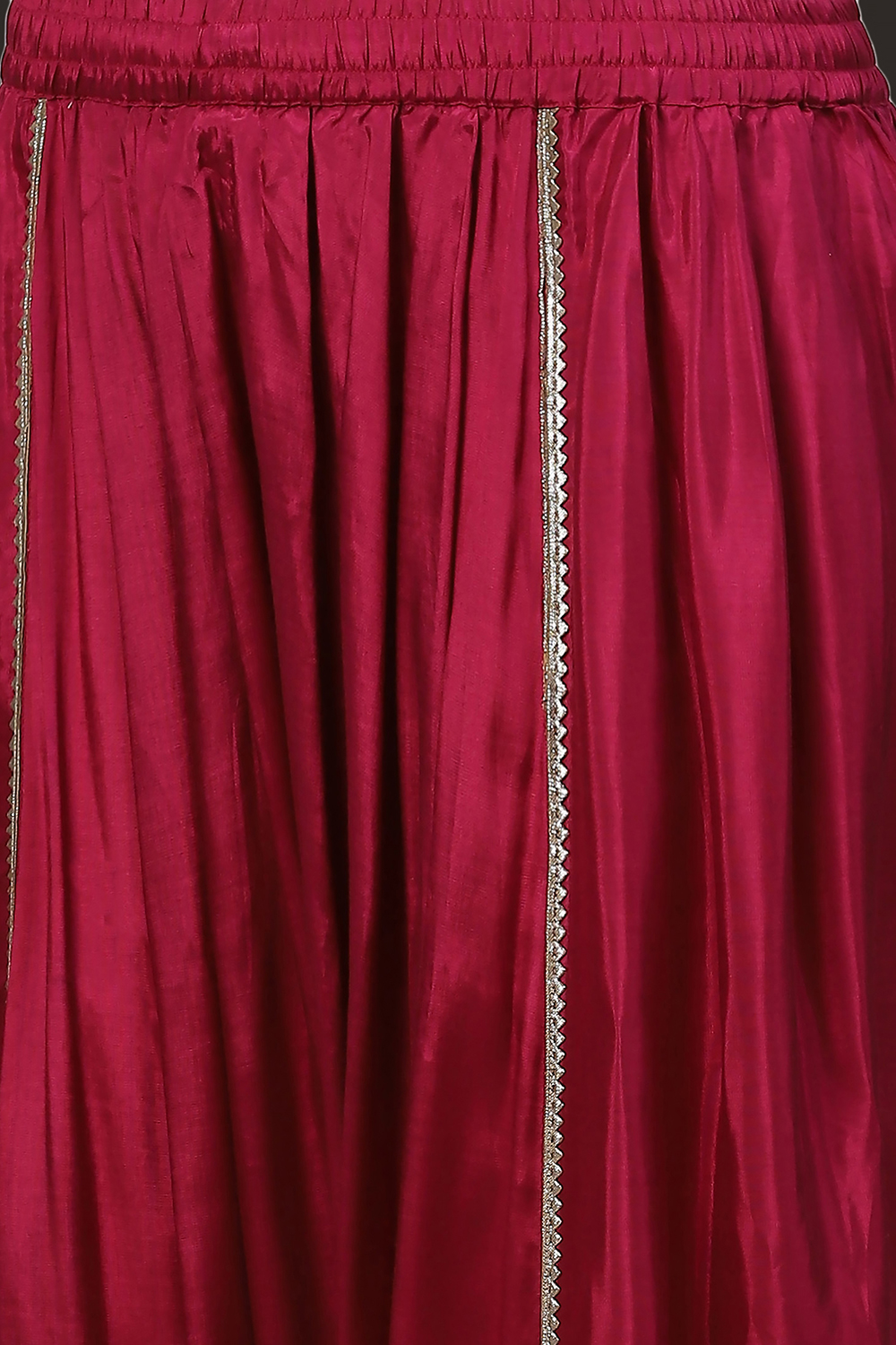 Earthy Blue Chanderi Jacquard Dori Embroidery Straight Suit Set image number 1