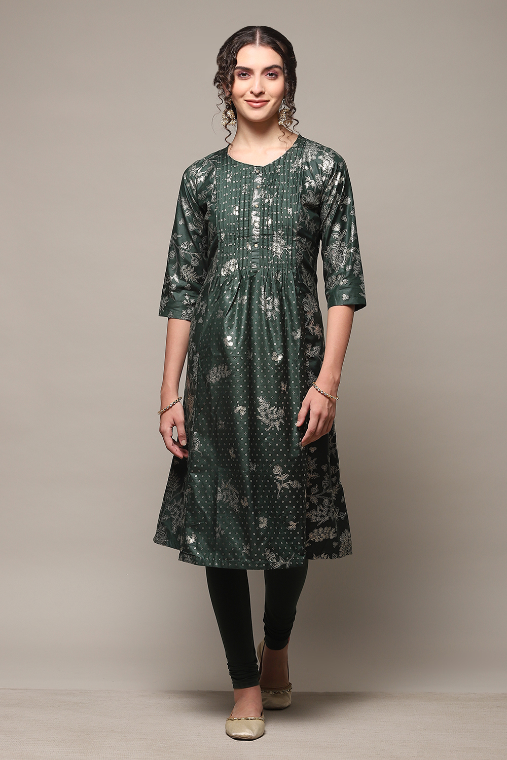 Fuschia Art Silk Flared 2 Piece Set image number 6