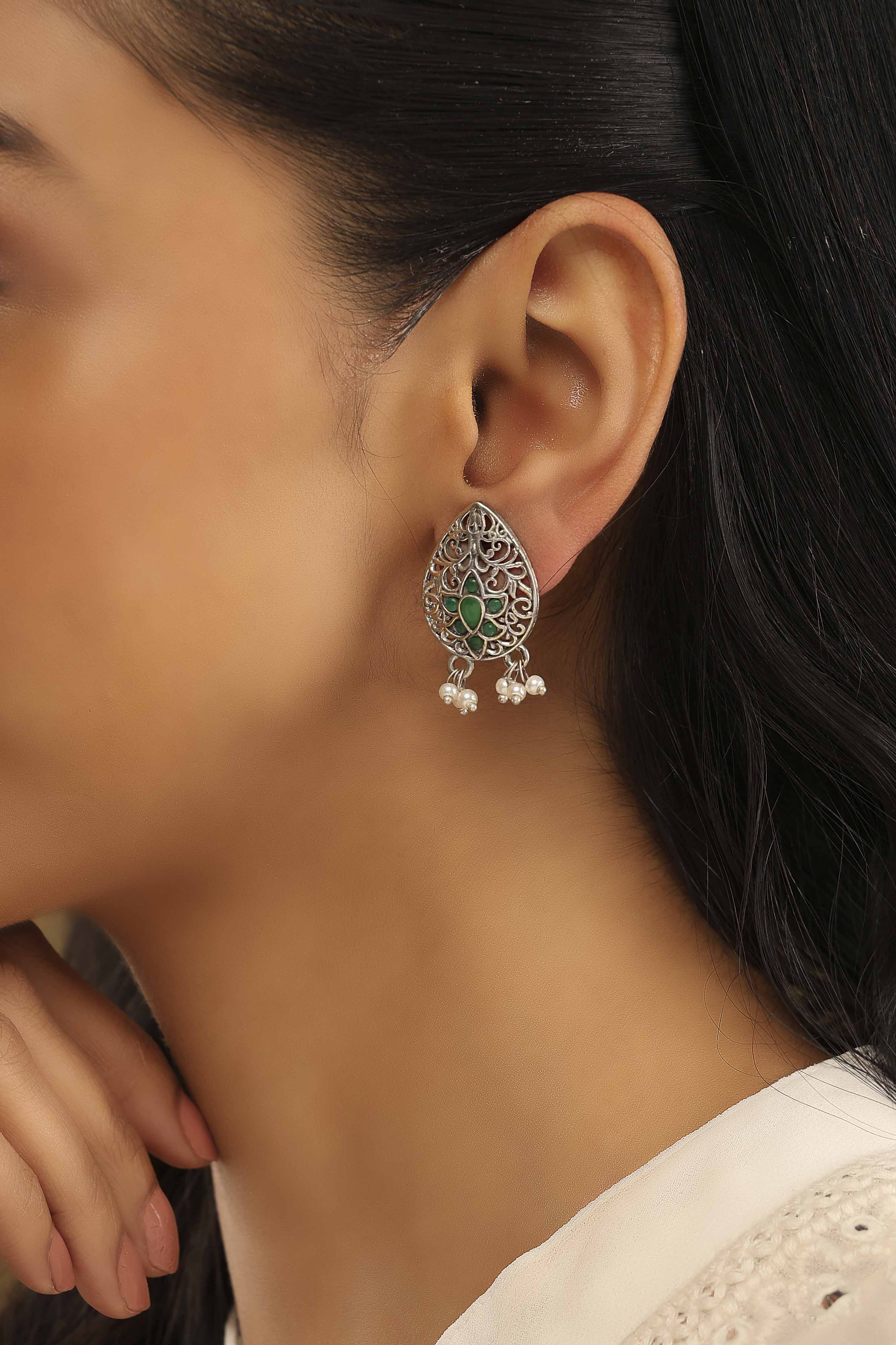 Green Brass Studs image number 1