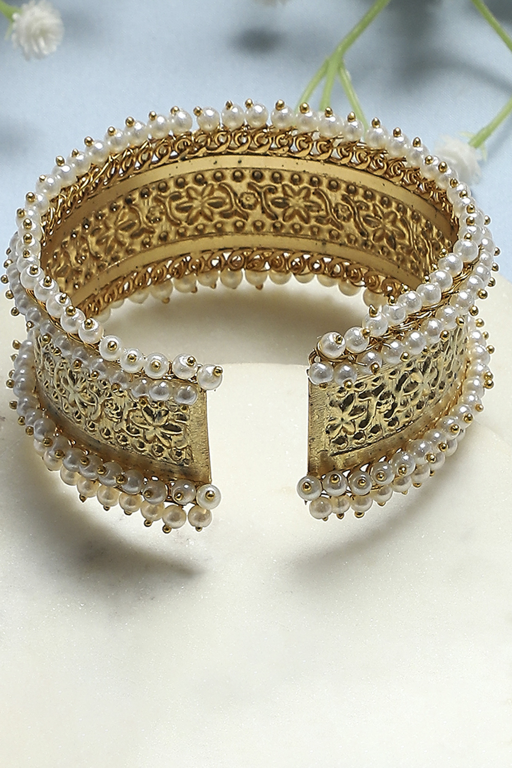 Gold Brass Bracelet image number 2