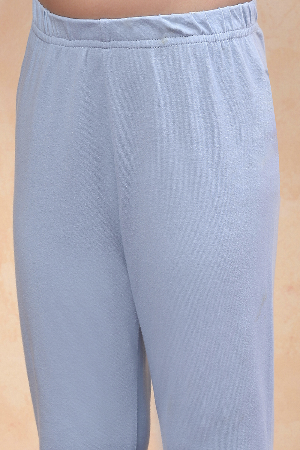 Blue Net Anarkali Suit Set image number 2