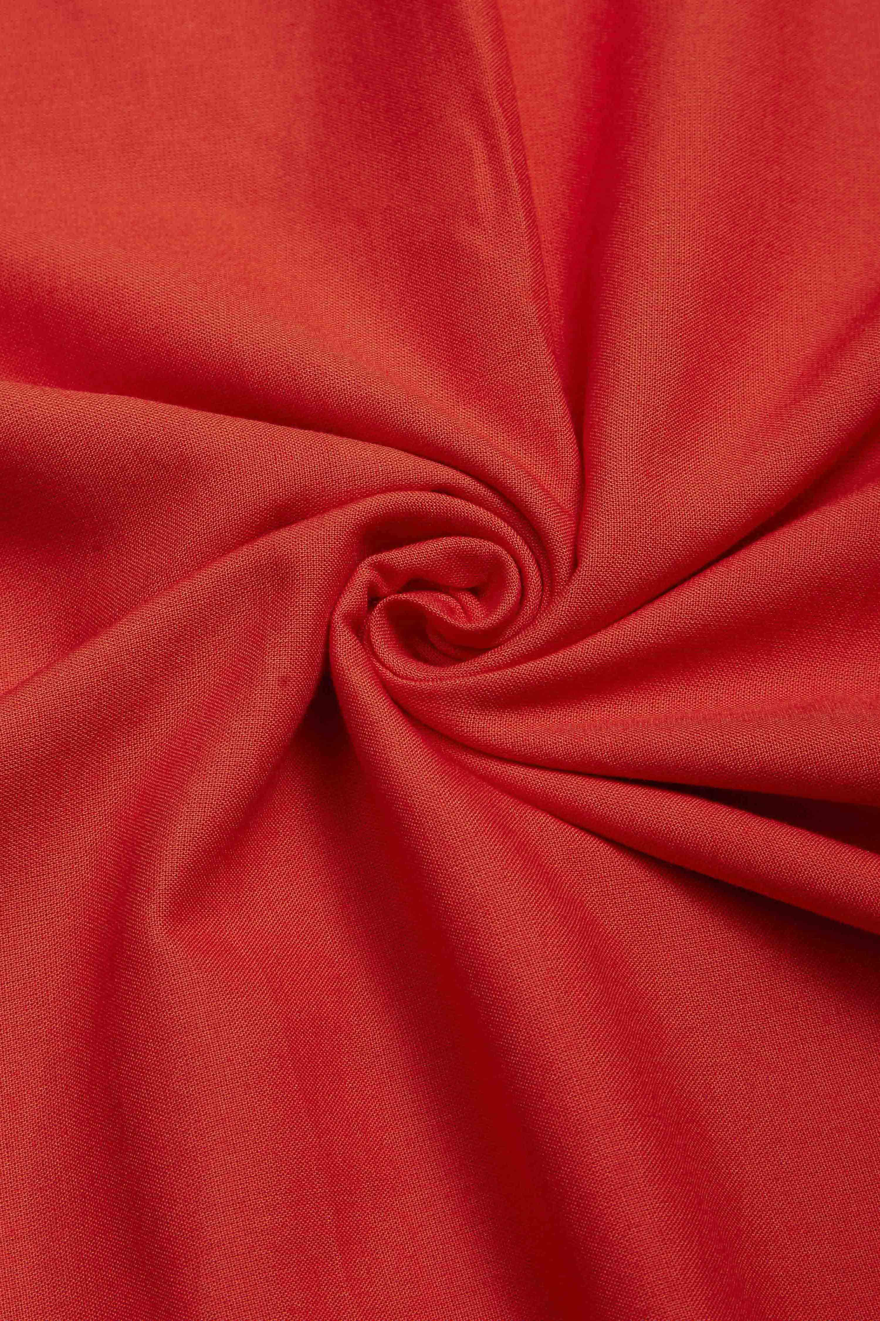 Peach-Colored Organza Rajasthani Print Unstitched Suit Set image number 2