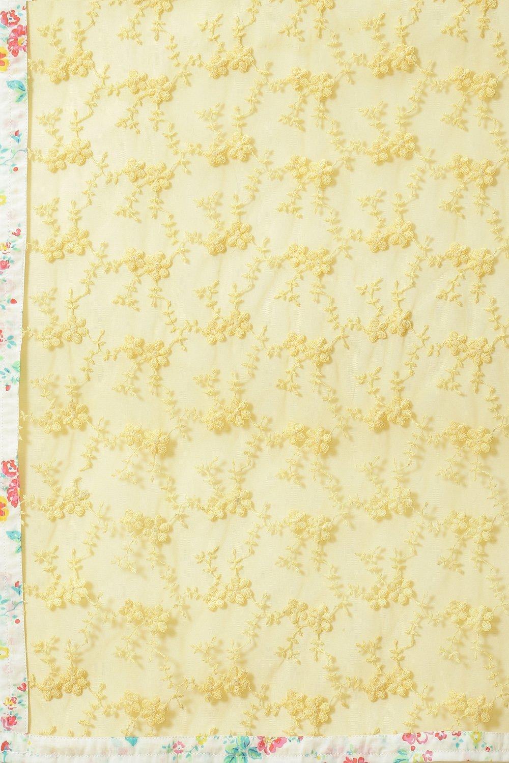 White Viscose Straight Kurta Sharara Suit Set image number 3