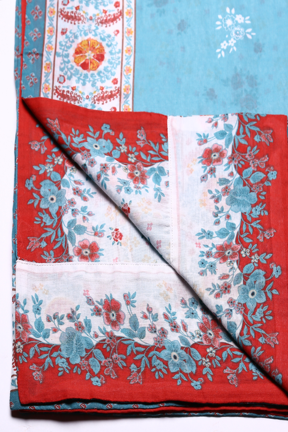 Yellow Cotton Anarkali Suit image number 2