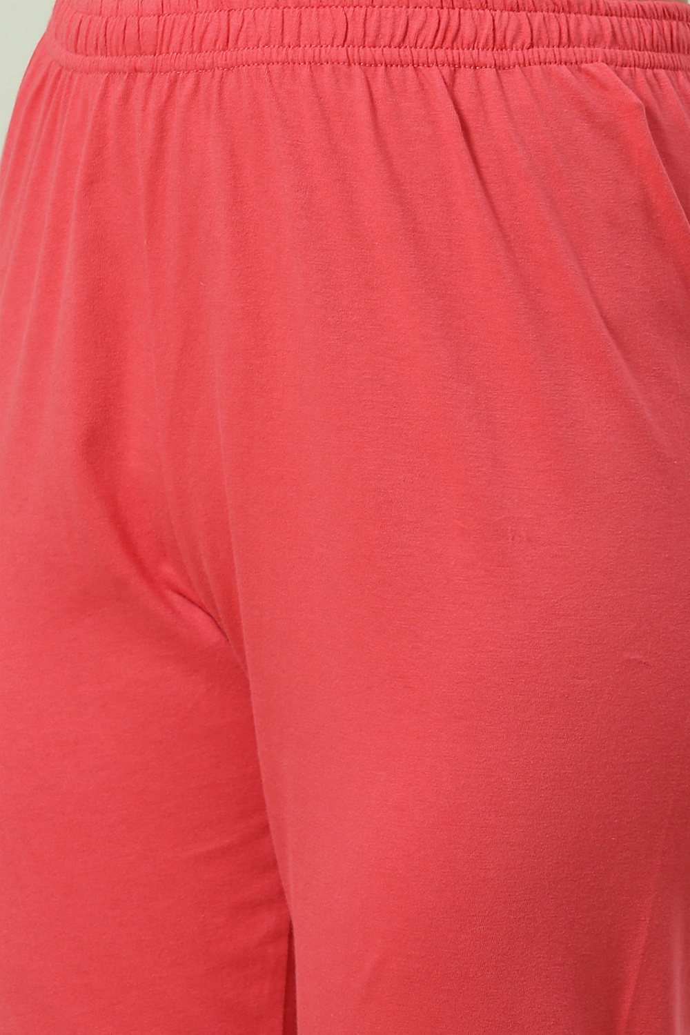 Blue Cotton Kalidar Kurta Churidar Suit Set image number 2