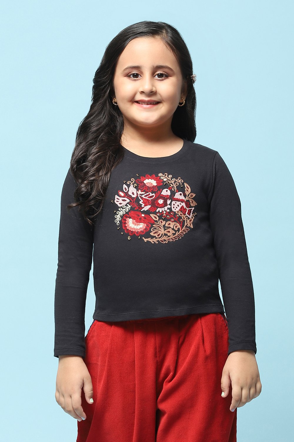 Peach Cotton Straight Top image number 5