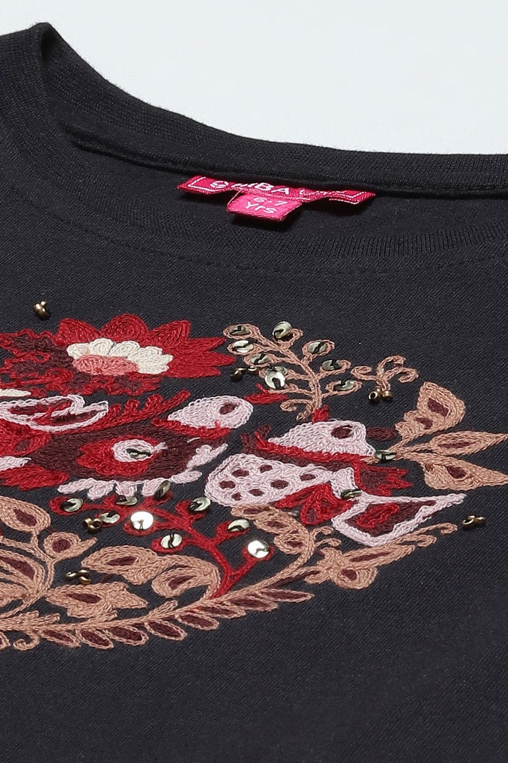 Peach Cotton Straight Top image number 1