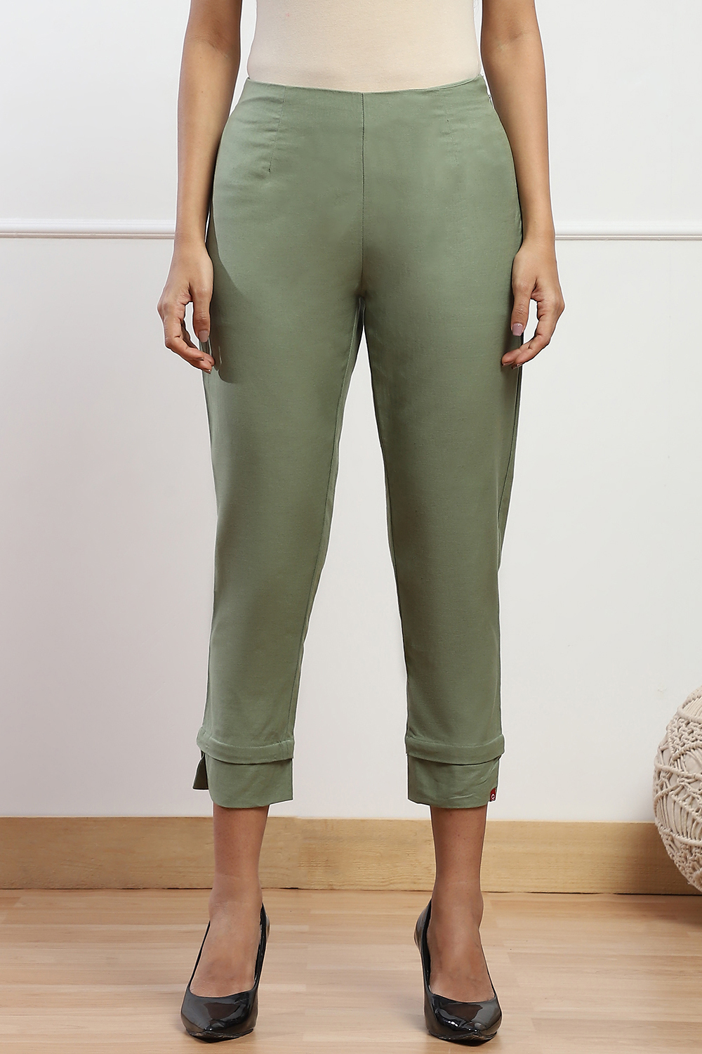 Green Bay Cotton Blend Narrow Pant image number 4