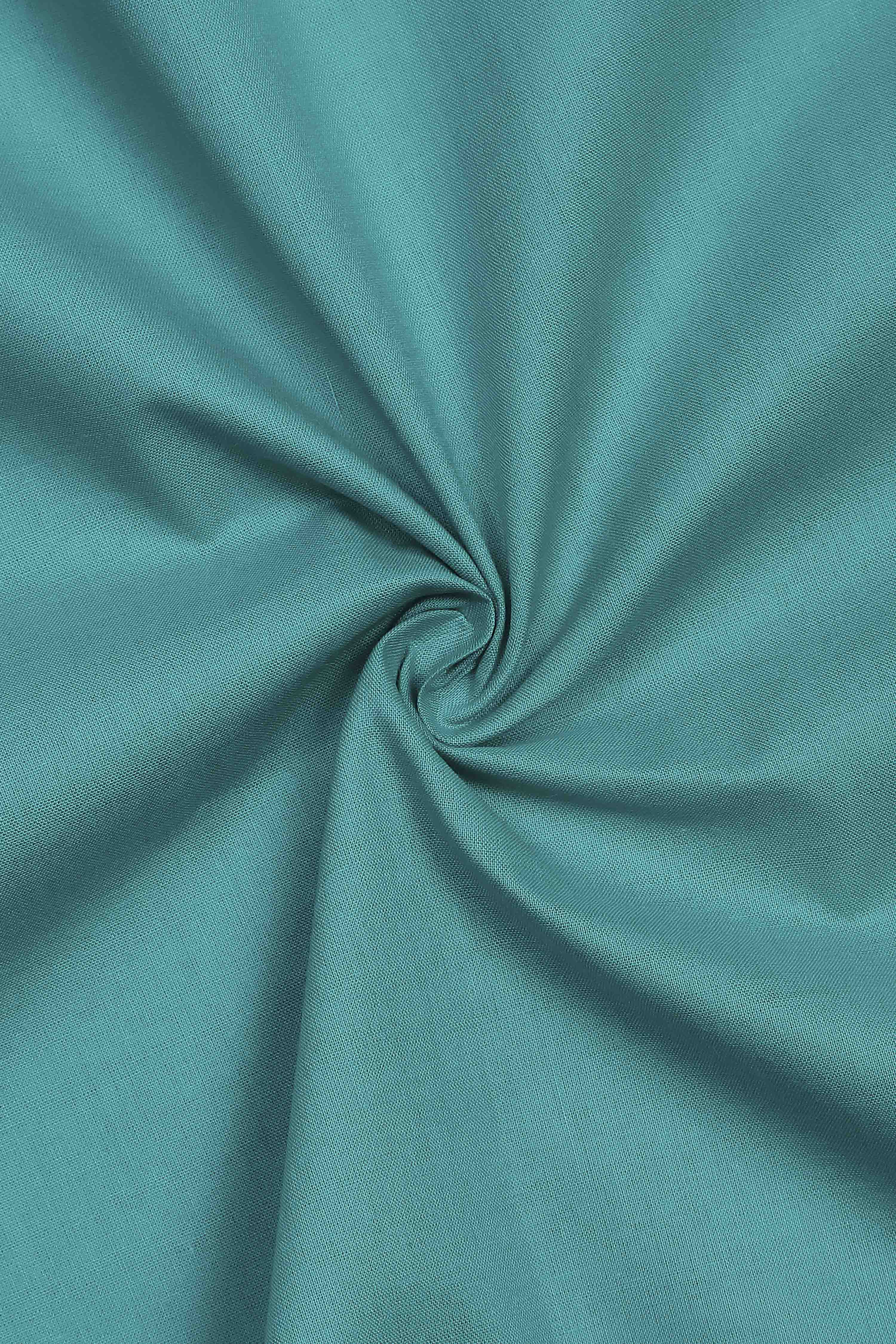 Blue Cotton Jamdani Unstitched Suit Set image number 2