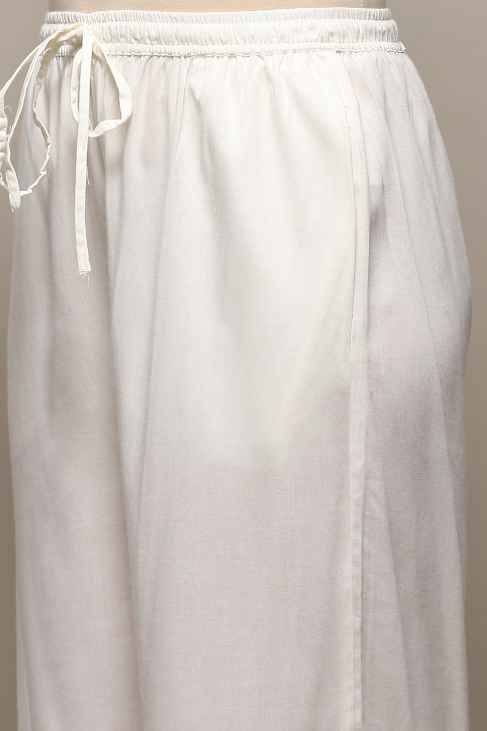 Pink Rayon flax Relaxed Kurta Palazzo Suit Set image number 2