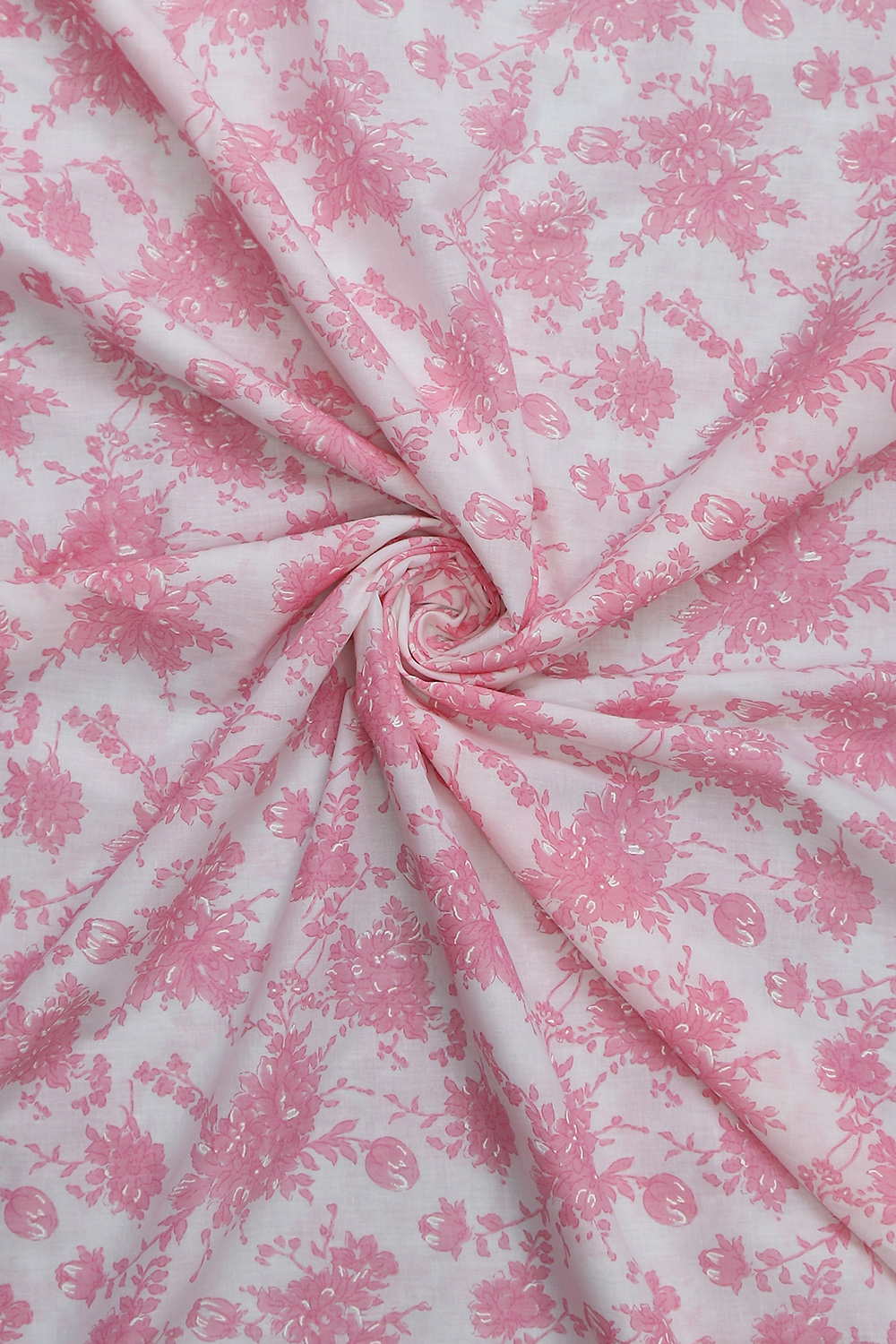 Peach Cotton Hand Embroidered Unstitched Suit Set image number 2