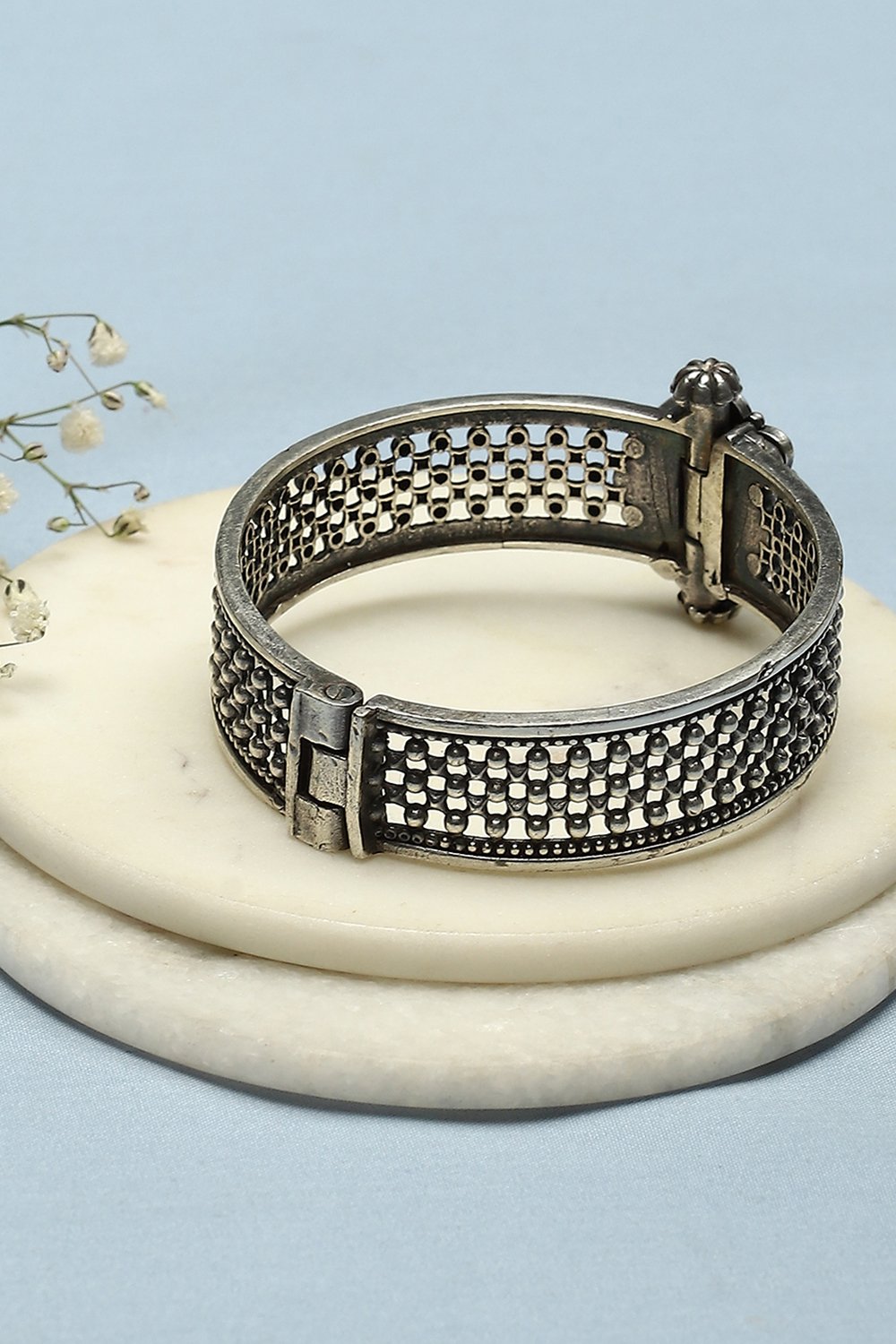 Oxidised-Red Brass Bangles image number 2