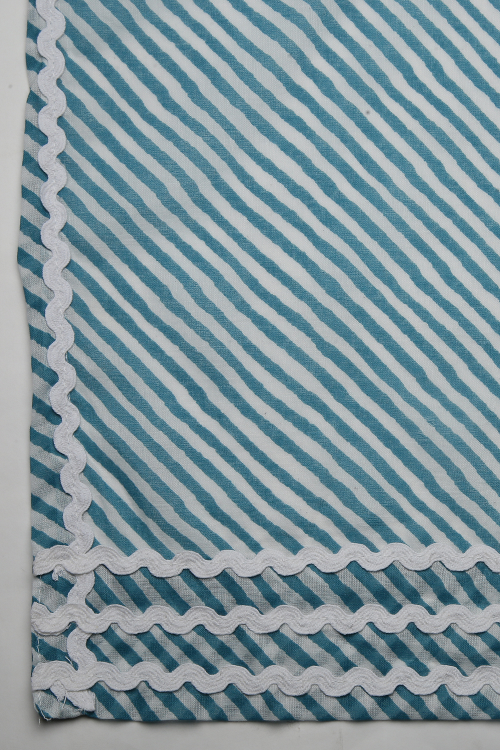 Coral Cotton Anarkali Kurta Churidar Suit Set image number 2