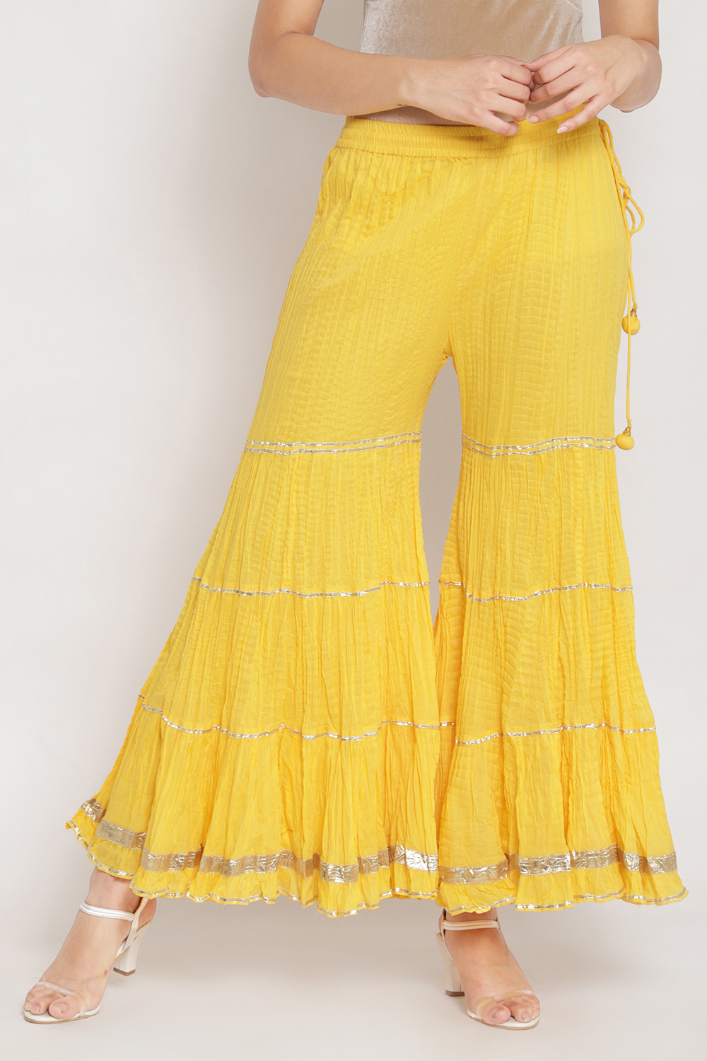 Blue Cotton Salwar image number 0