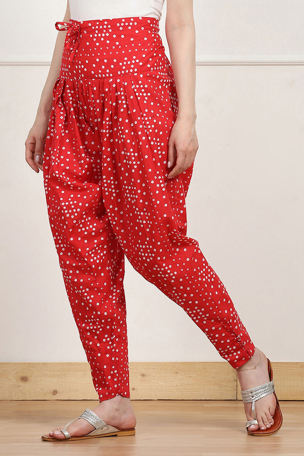 Black Cotton Printed Salwar image number 2