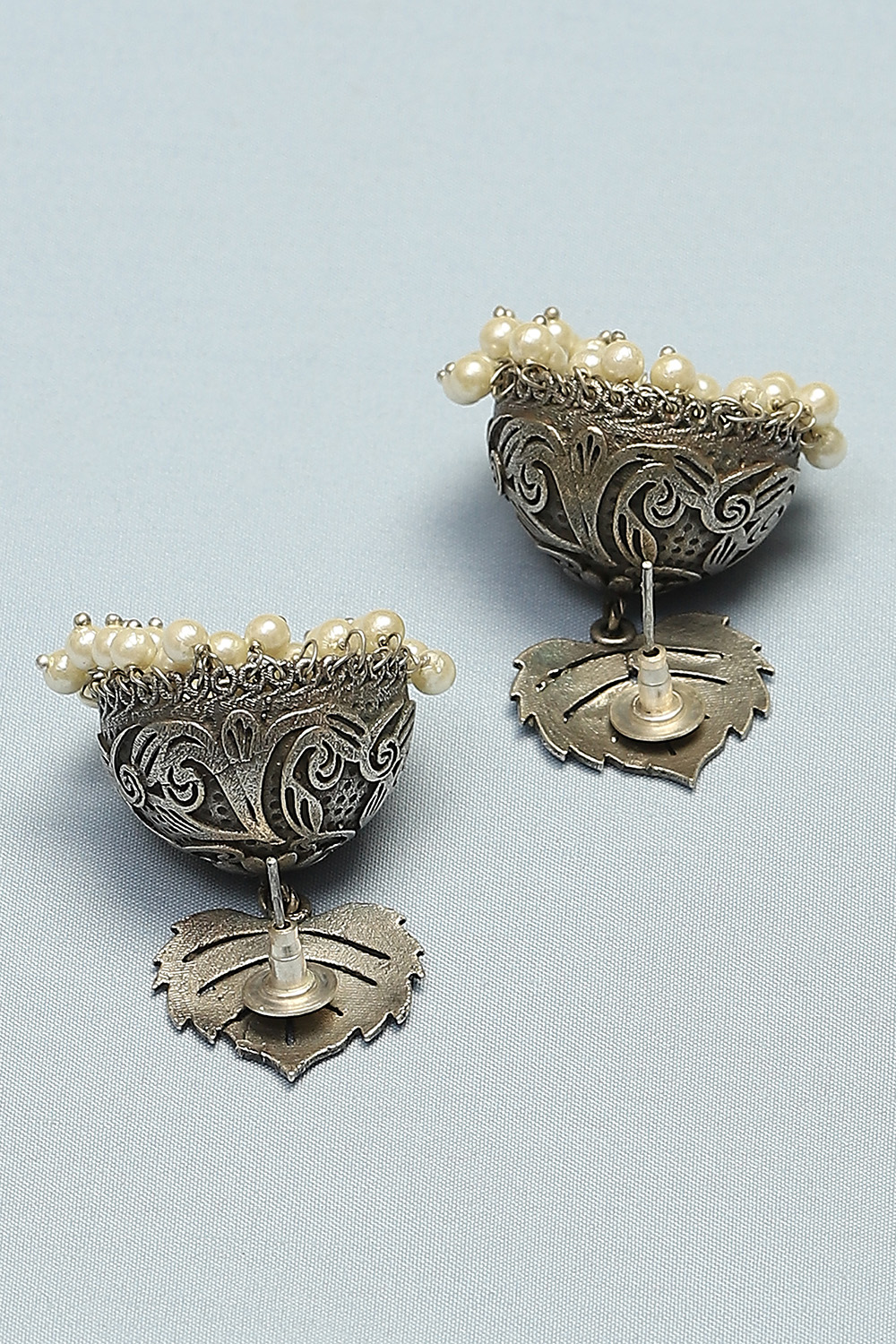 Oxidised Earrings image number 2