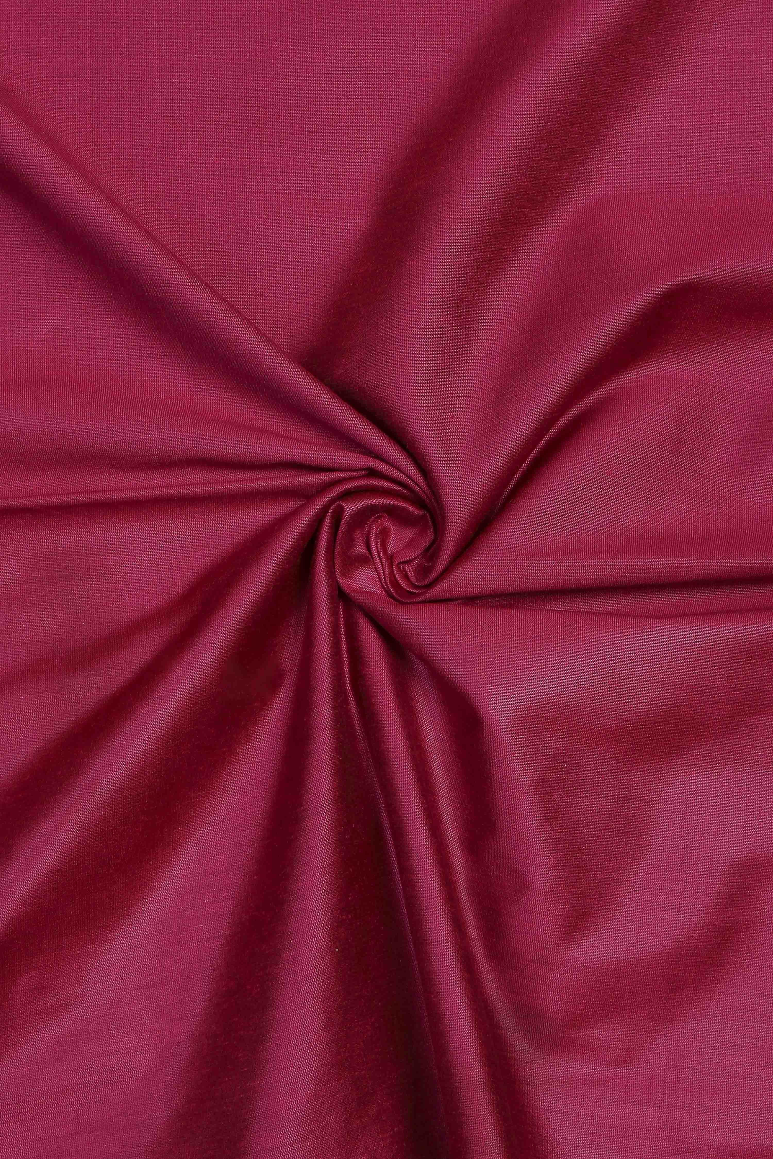 Rani Banarasi Chanderi Banarasi Print Unstitched Suit Set image number 2