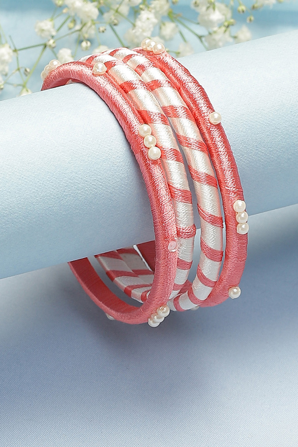 Pink & Green Kids Bangles image number 0