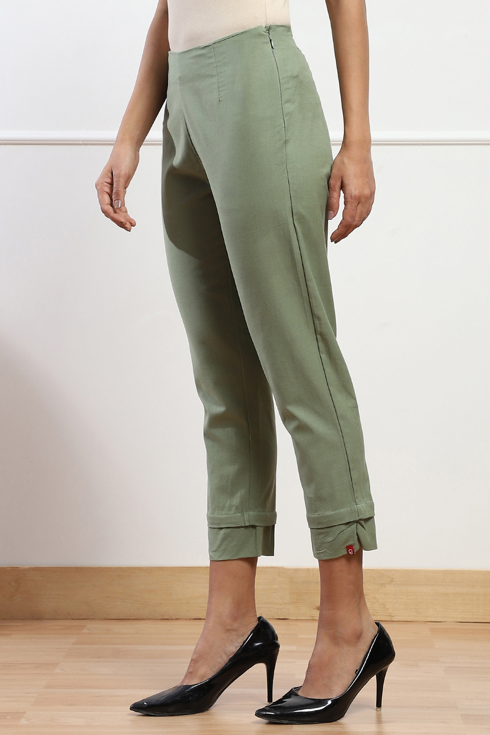 Green Bay Cotton Blend Narrow Pant image number 2