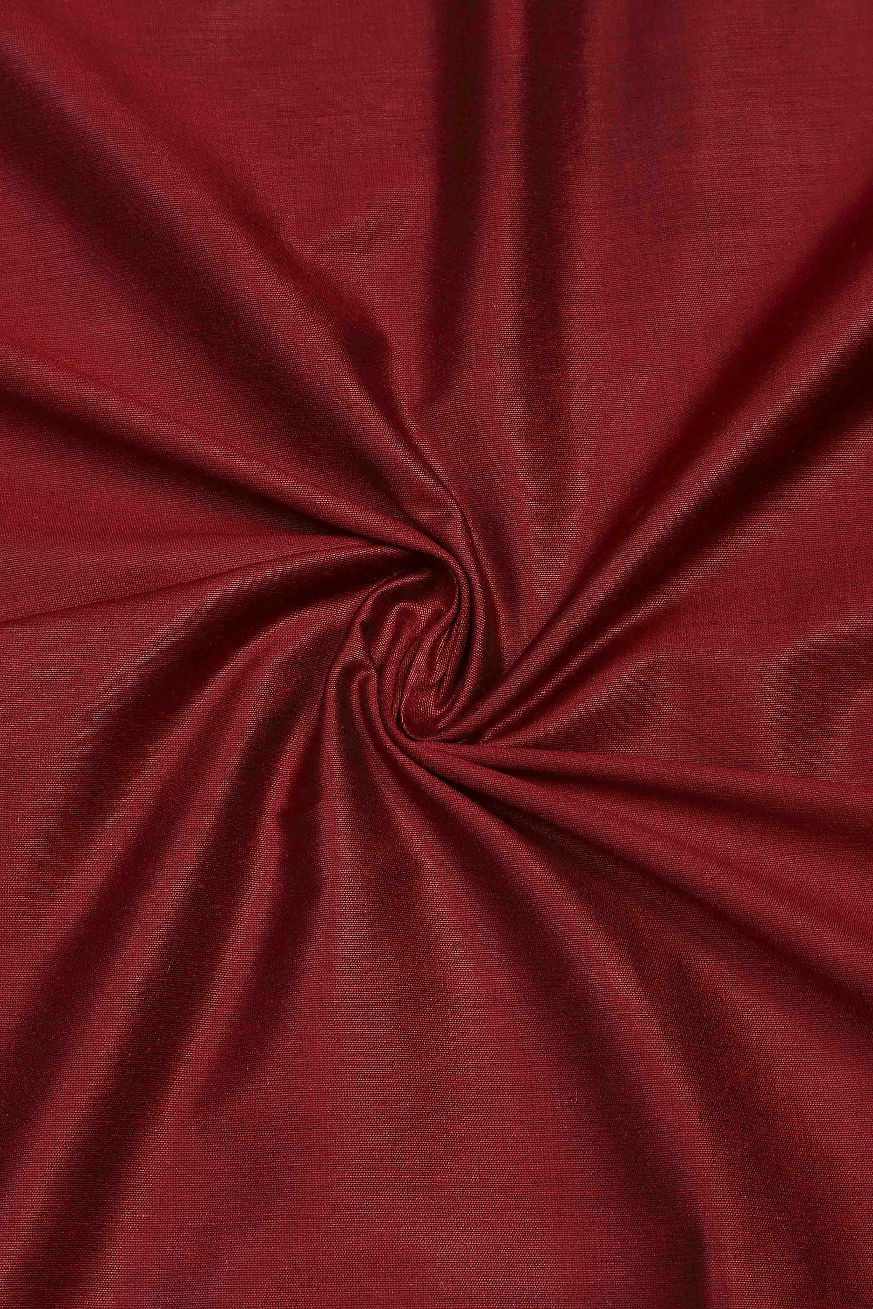 Mustard Banarasi Chanderi Banarasi Print Unstitched Suit Set image number 2