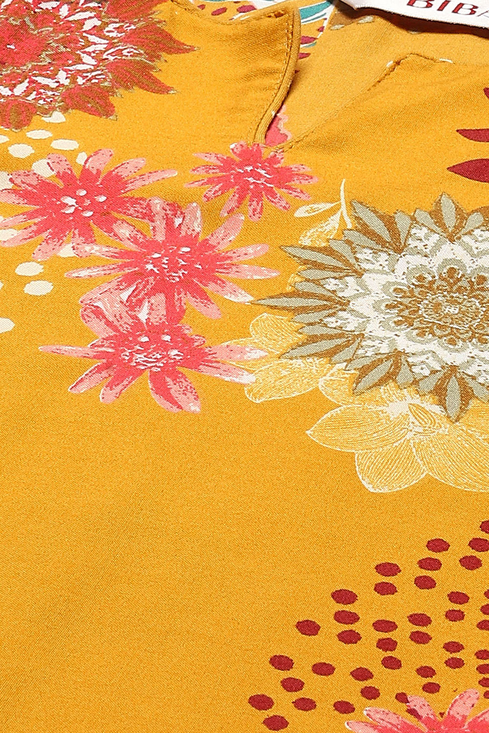 Black LIVA Straight Printed Kurta image number 1