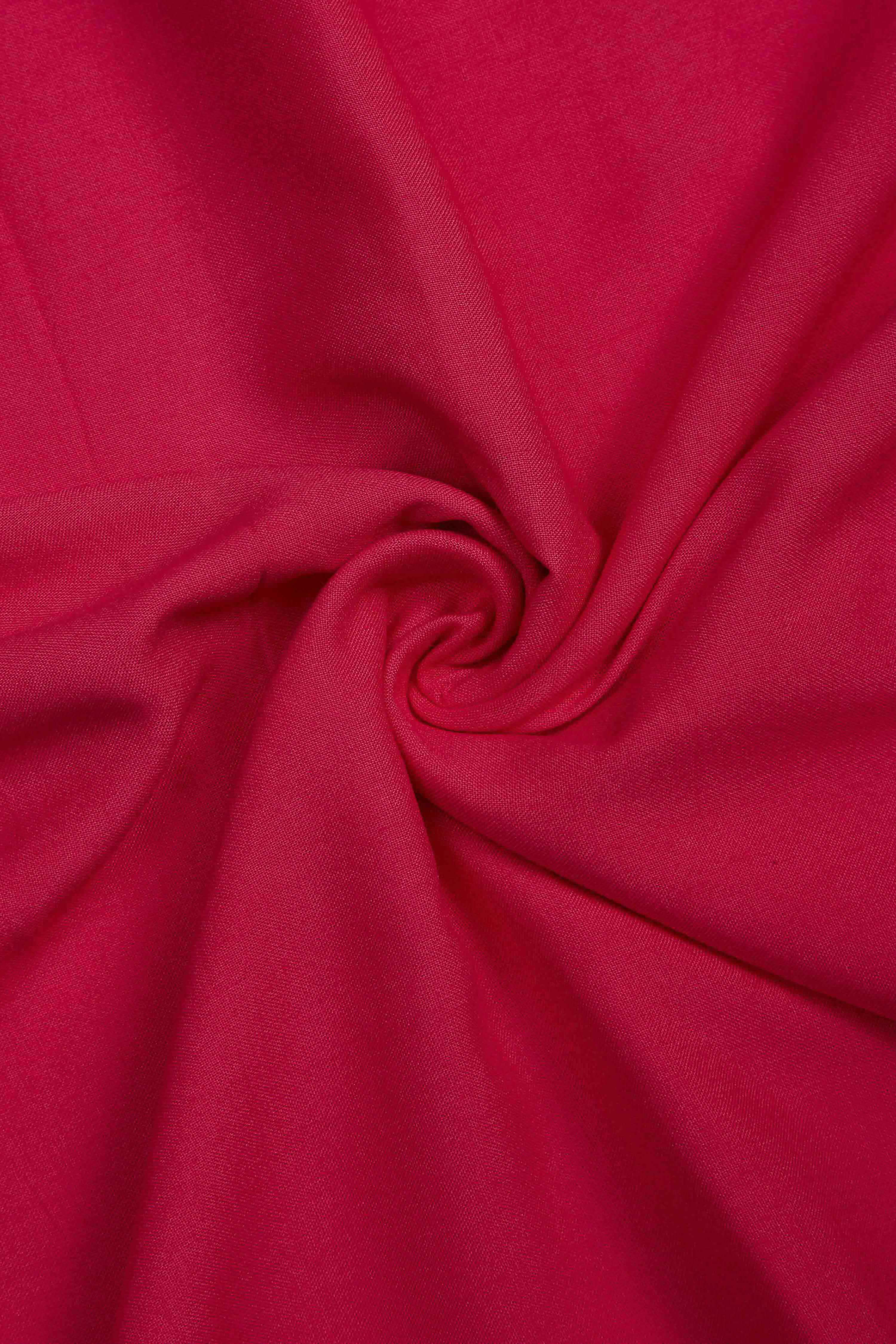 Yellow Organza Rajasthani Print Unstitched Suit Set image number 2