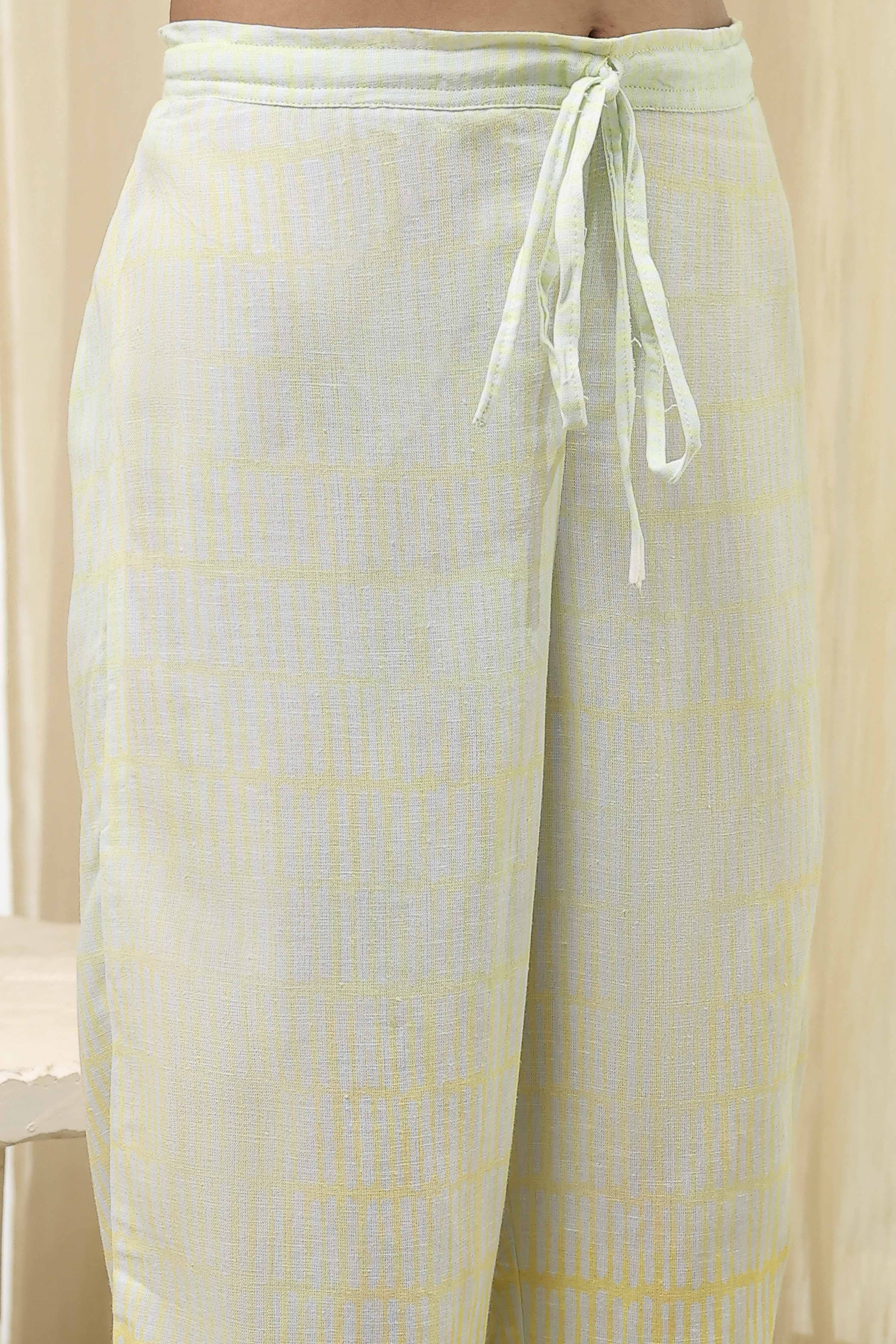 Turquoise Floral Printed Straight Kurta Set image number 2