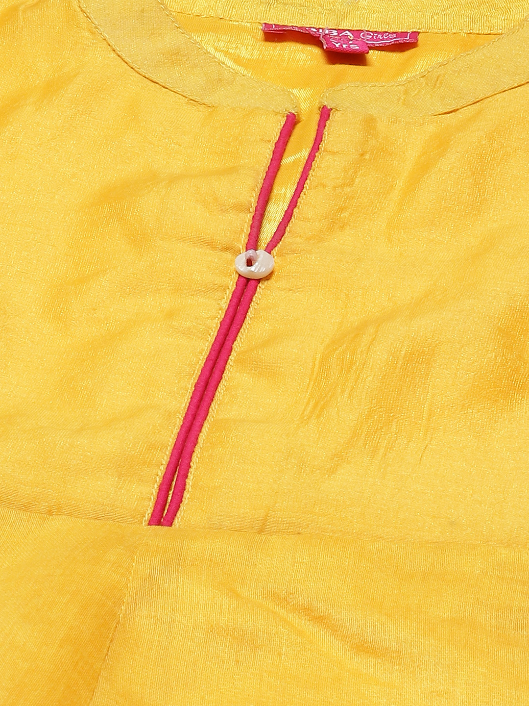 Blue Art Silk Flared Printed Top image number 1