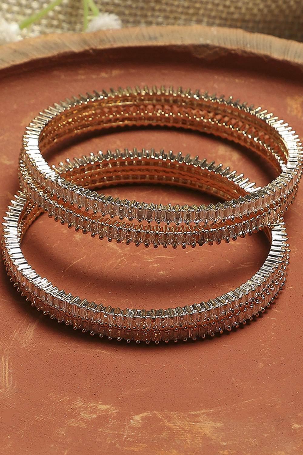 White Alloy Bangle image number 0
