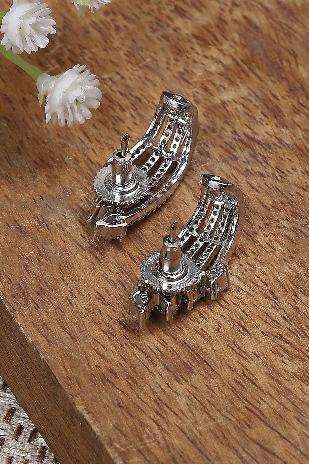 White Brass Huggies image number 2