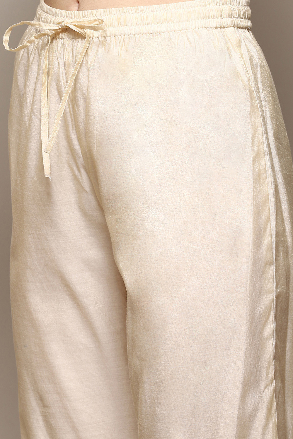 Olive Polyester Straight Printed 2 Piece Set image number 2