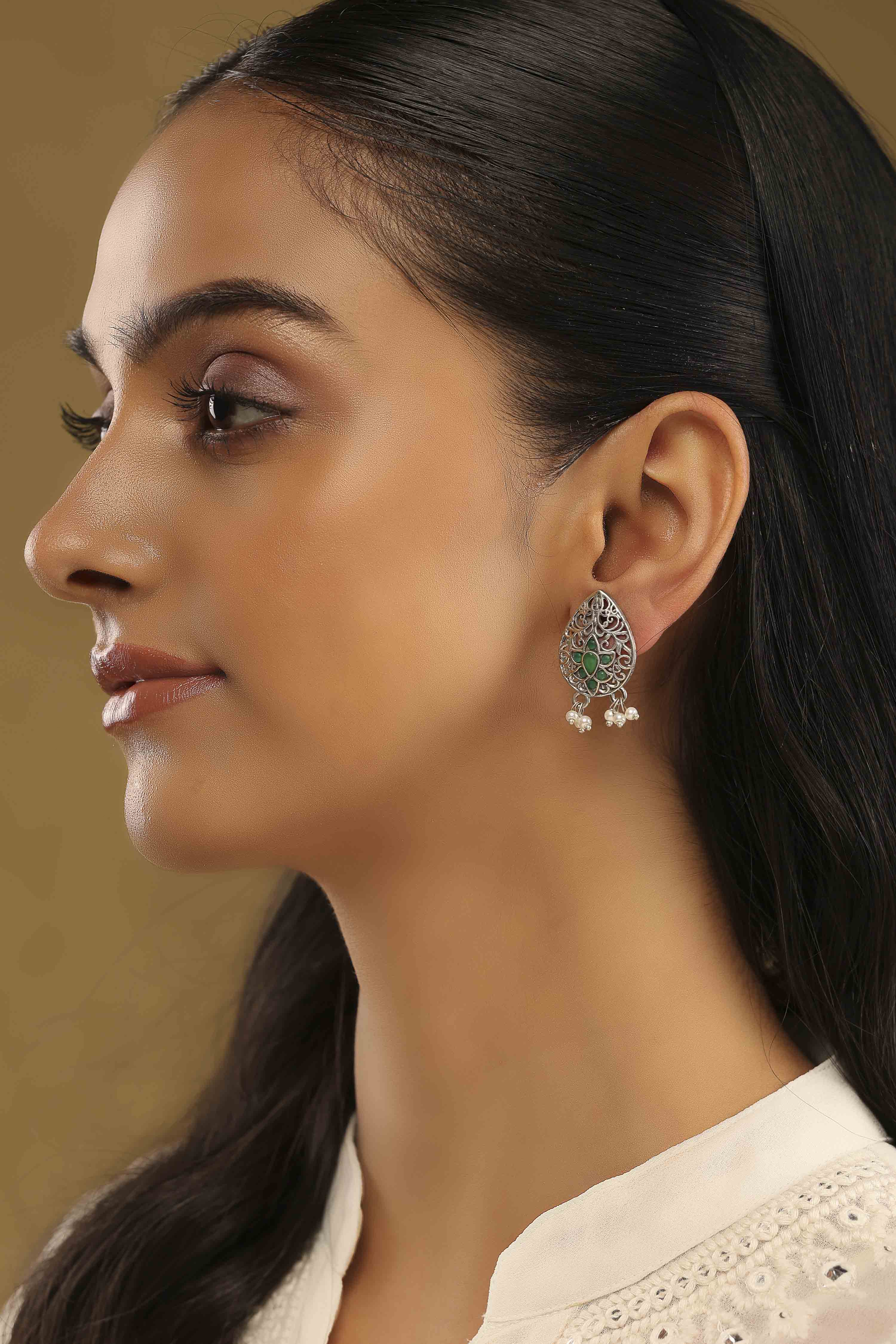 Green Brass Studs image number 3